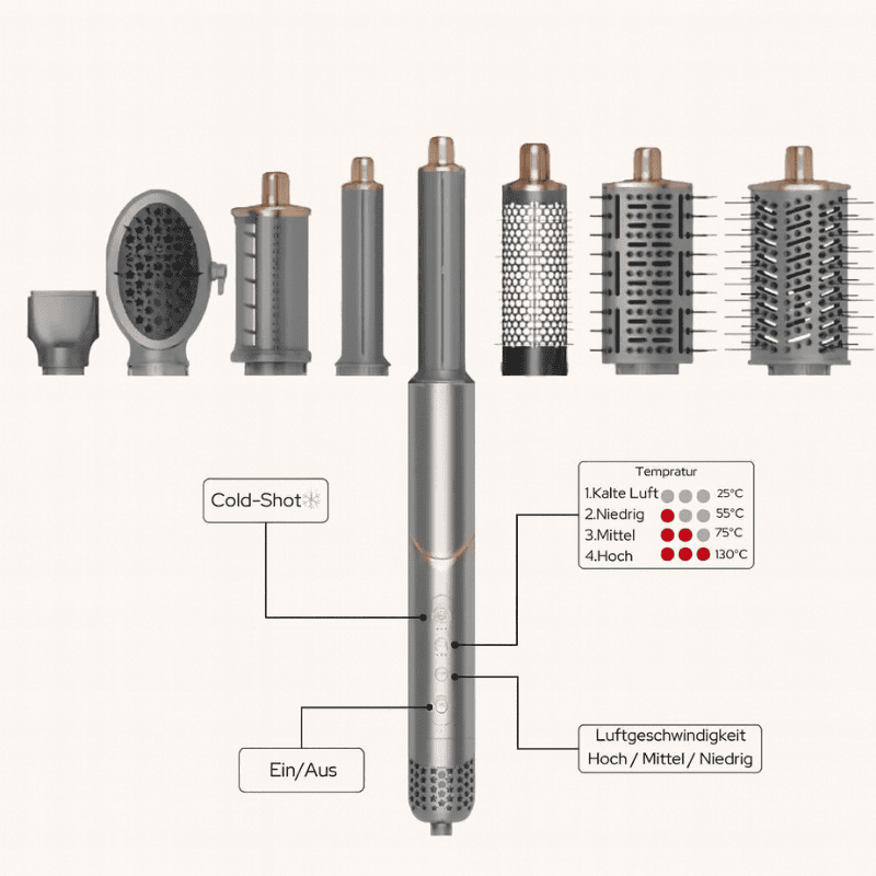 LilloStyler 8 in 1 - AirStyler