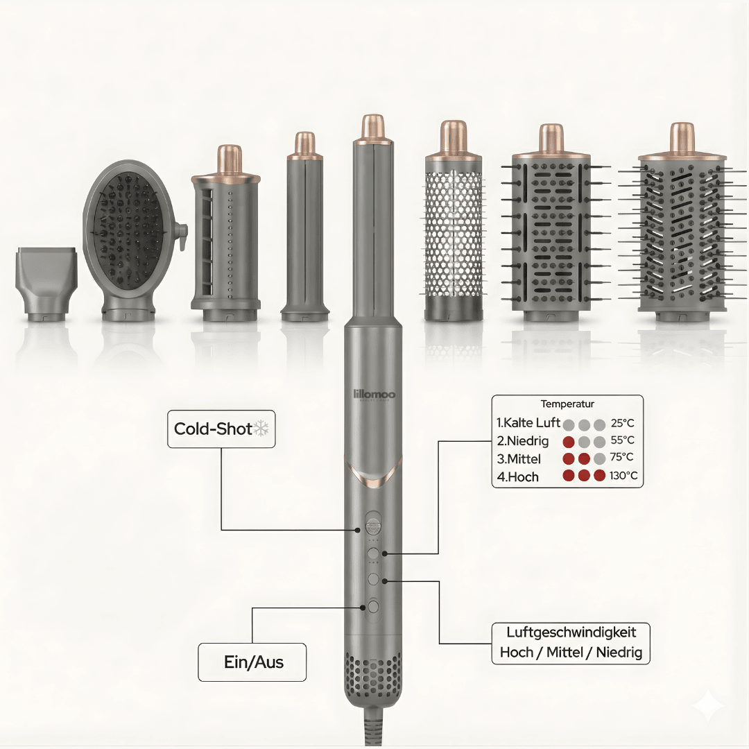 LilloStyler 8 in 1 - AirStyler